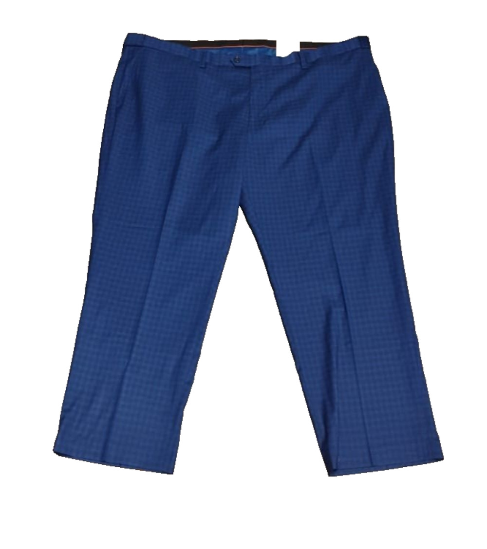 Oak Hill Plaid polyester,viscose and spandex mens Pants Size 52WX30